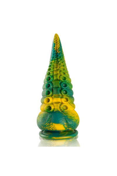 Dildo a tentacolo verde Cetus grande