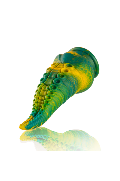 Dildo a tentacolo verde Cetus grande