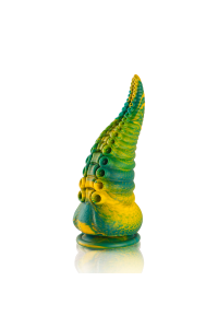 Dildo a tentacolo verde Cetus piccolo