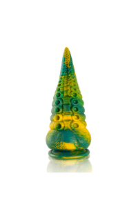 Dildo a tentacolo verde Cetus piccolo