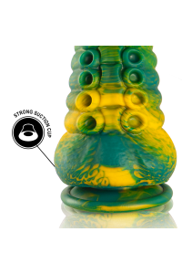 Dildo a tentacolo verde Cetus piccolo