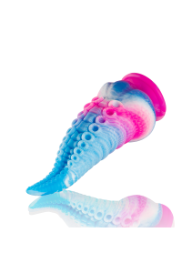 Dildo a tentacolo blu Phorcys grande