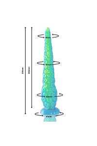 Dildo a tentacolo fluorescente Scylla grande