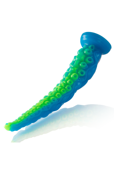 Dildo a tentacolo fluorescente Scylla grande