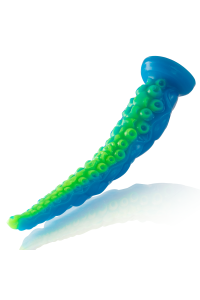 Dildo a tentacolo fluorescente Scylla grande