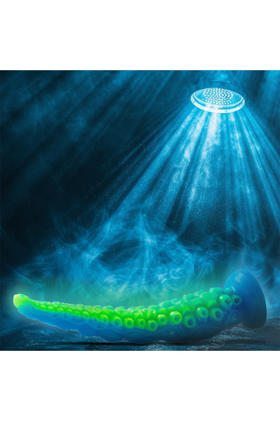 Dildo a tentacolo fluorescente Scylla piccolo