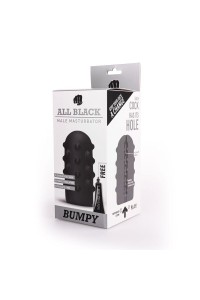 Masturbatore In Real Skin Touch Bumpy - All Black