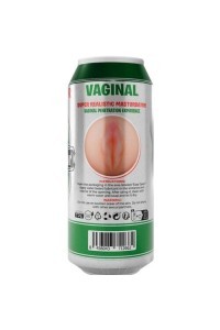 Masturbatore vagina a forma di lattina