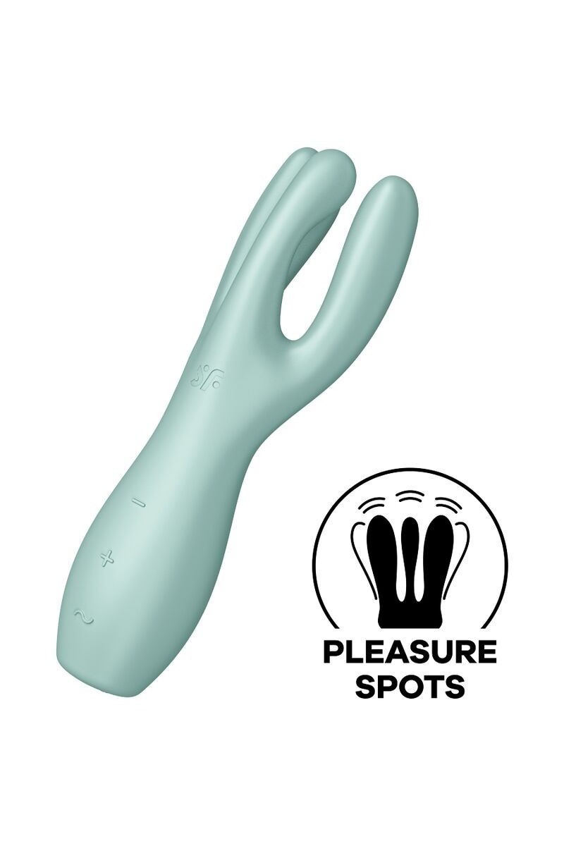 Stimolatore vaginale Threesome 3 verde Stimolatore vaginale Threesome 3 verde