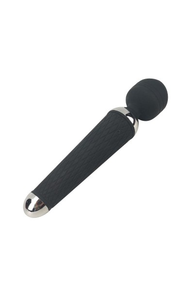 Stimolatore wand nero ricaricabile