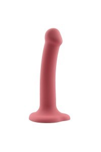 Dildo iper flessibile Bouncy S 19 cm borgogna