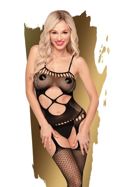 Bodystocking nero Hot Nightfall