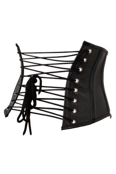 Corsetto stringivita in pelle