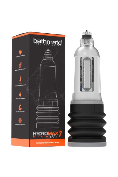 Sviluppatore pene Hydromax 7 Wide Boy trasparente