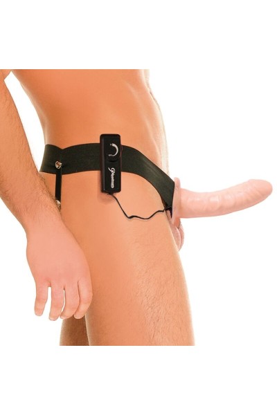 Strap on vibrante For Him or Her Vibrating Hollow Strap on