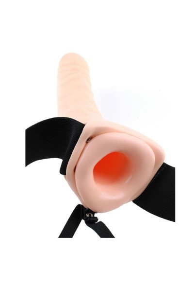 Strap on con dildo realistico 19 cm Hollow Strap on