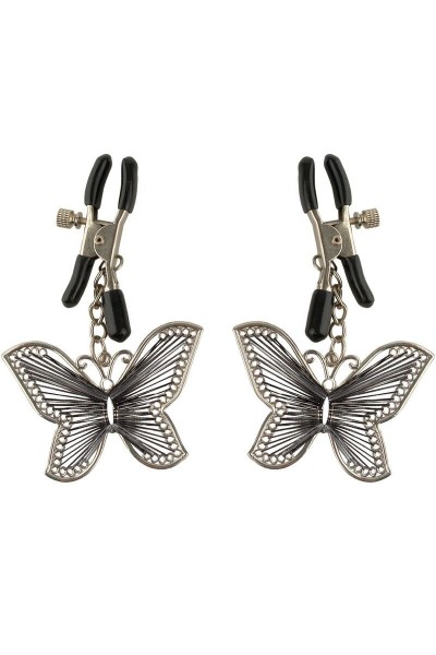 Morsetti per capezzoli Butterfly Nipple Clamps