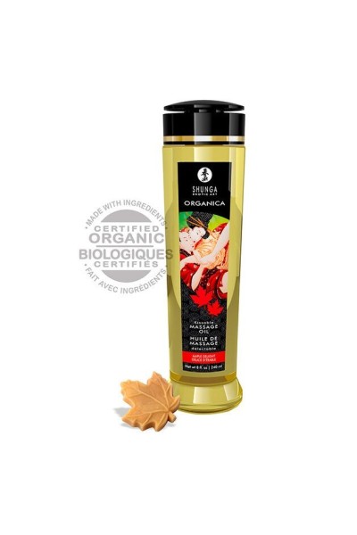 Olio da massaggi Organica aroma sciroppo d'acero