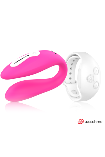 Vibratore Per Coppia Fucsia Con Tecnologia Watchme