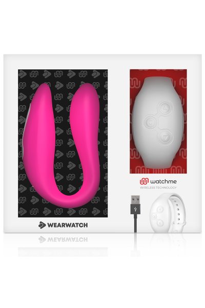 Vibratore Per Coppia Fucsia Con Tecnologia Watchme