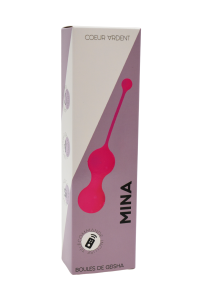 Palline vaginali vibranti Mina rosa