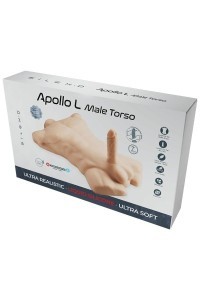 Torso maschile con dildo intercambiabile Apollo L