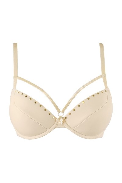 Reggiseno push-up beige V-10341