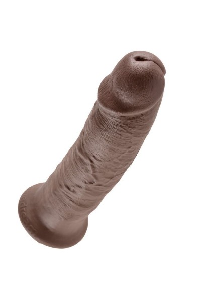 Dildo realistico  marrone 25,4 cm