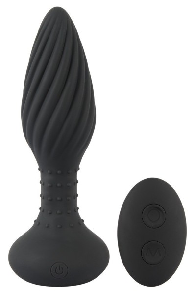 Plug anale vibrante e rotante 15,1 cm