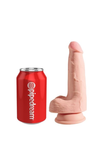 Dildo realistico Triple Density con testicoli 13 cm