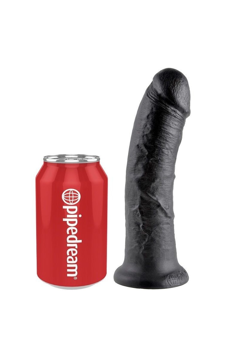 Dildo realistico  20,3 cm nero