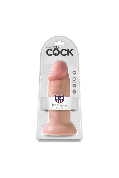 Dildo realistico 10" Chubby 25,4 cm