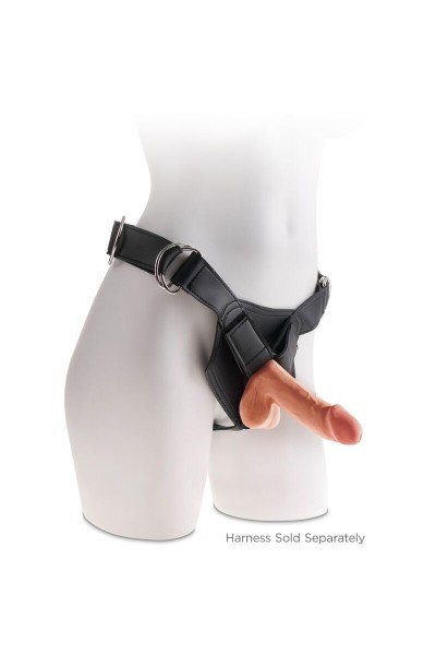 Dildo realistico Triple Density con testicoli 17 cm