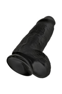 Dildo realistico Chubby 23 cm nero