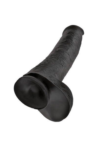 Dildo realistico con testicoli 34,2 nero