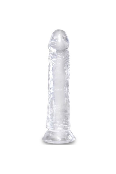 Dildo realistico trasparente 19,7 cm