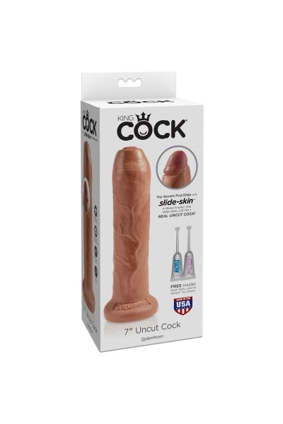 Dildo realistico 17,8 cm caramel