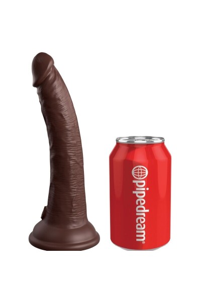 Dildo realistico Elite 17,8 cm marrone