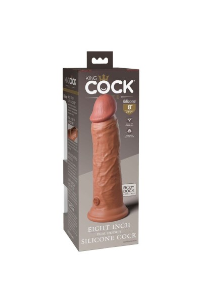 Dildo realistico Elite 20,3 cm caramel