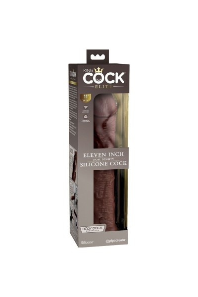 Dildo realistico Elite 28 cm marrone