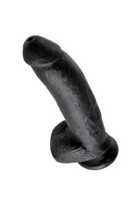 Dildo realistico 22,9 cm nero